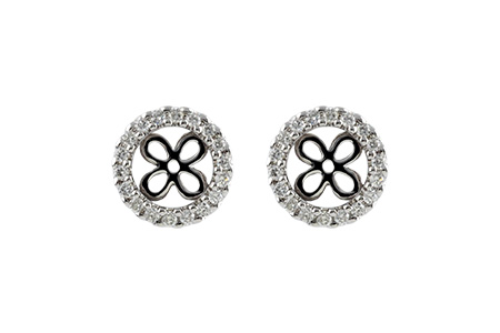 F197-03752: EARRING JACKETS .30 TW (FOR 1.50-2.00 CT TW STUDS)
