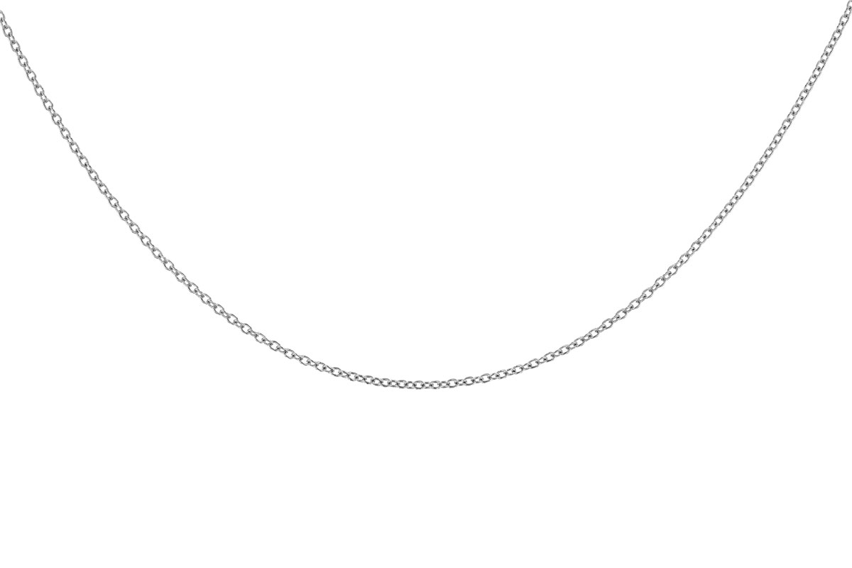 A283-42852: CABLE CHAIN (20IN, 1.3MM, 14KT, LOBSTER CLASP)