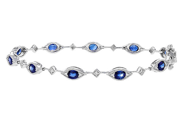 A284-28352: BRACELET 2.31 SAPPHIRE 2.50 TGW (7")