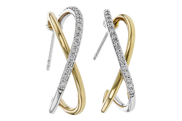 A284-29261: EARRINGS .50 TW
