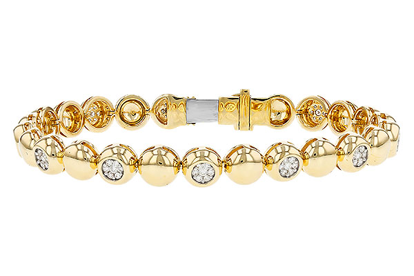 A284-31989: BRACELET .64 TW (7")