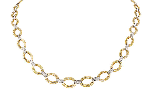 A284-32852: NECKLACE .75 TW (17")