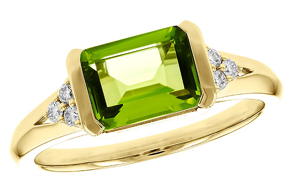 A284-33761: LDS RG 1.52 PERIDOT 1.61 TGW (8X6MM PER)