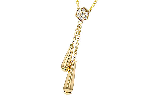 B284-28325: NECKLACE .11 TW