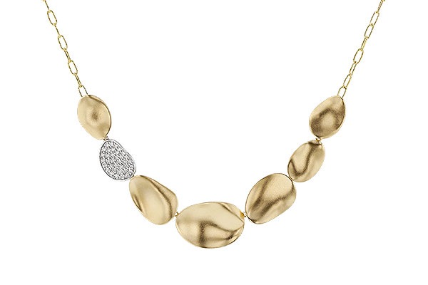 B284-28352: NECKLACE .38 TW (18")