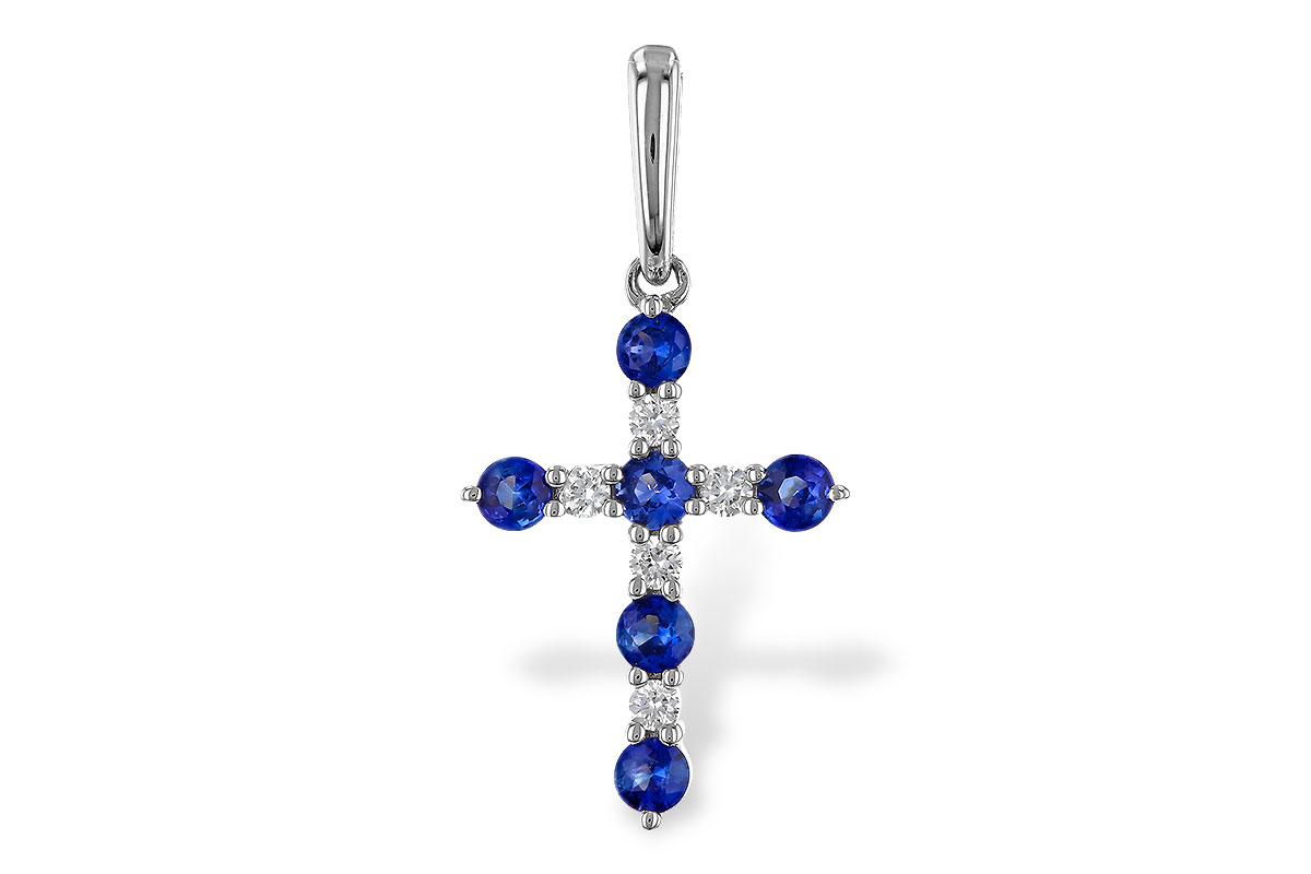B284-29198: PENDANT .34 TW SAPP .42 TGW