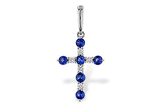 B284-29198: PENDANT .34 TW SAPP .42 TGW