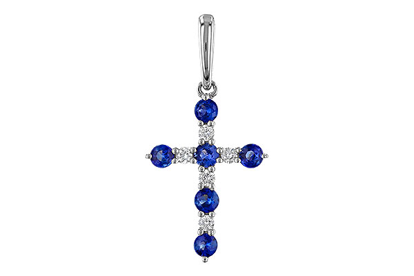 B284-29198: PENDANT .34 TW SAPP .42 TGW