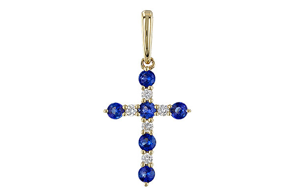 B284-29198: PENDANT .34 TW SAPP .42 TGW
