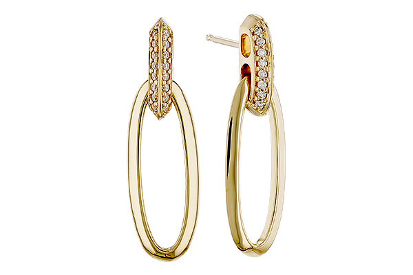 B284-31007: EARRINGS .15 TW