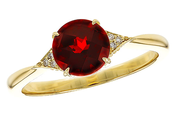 B284-33752: LDS RG 1.46 GARNET 1.48 TGW (7MM RD)
