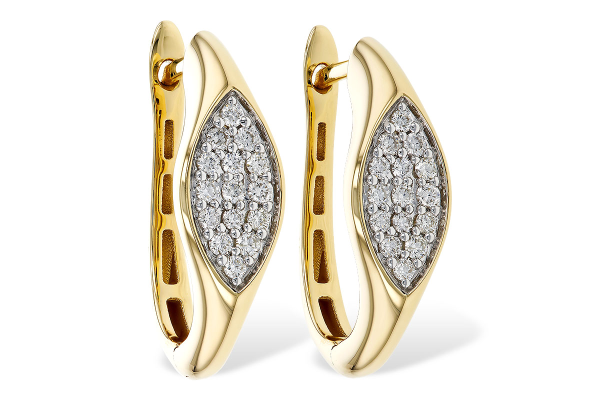 B284-34643: EARRINGS .25 TW