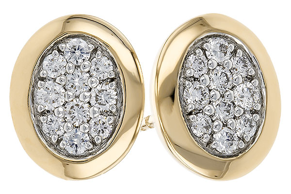 C284-33752: EARRINGS .39 TW