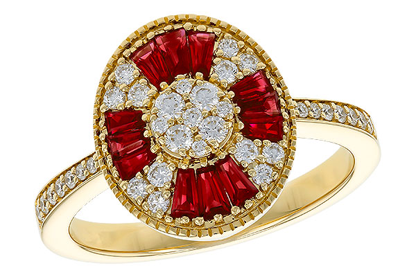 C284-33807: LDS RG .54 TW RUBY .84 TGW