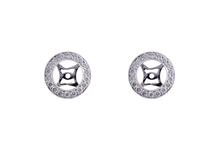 D193-41934: EARRING JACKET .32 TW (FOR 1.50-2.00 CT TW STUDS)