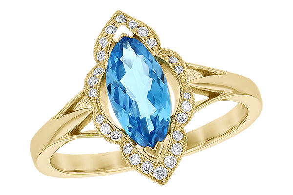 D282-51988: LDS RG 1.26 BLUE TOPAZ 1.37 TGW
