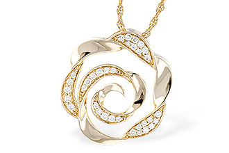 D283-39216: NECKLACE .20 TW
