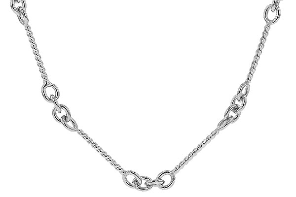 D283-41961: TWIST CHAIN (0.80MM, 14KT, 24IN, LOBSTER CLASP)