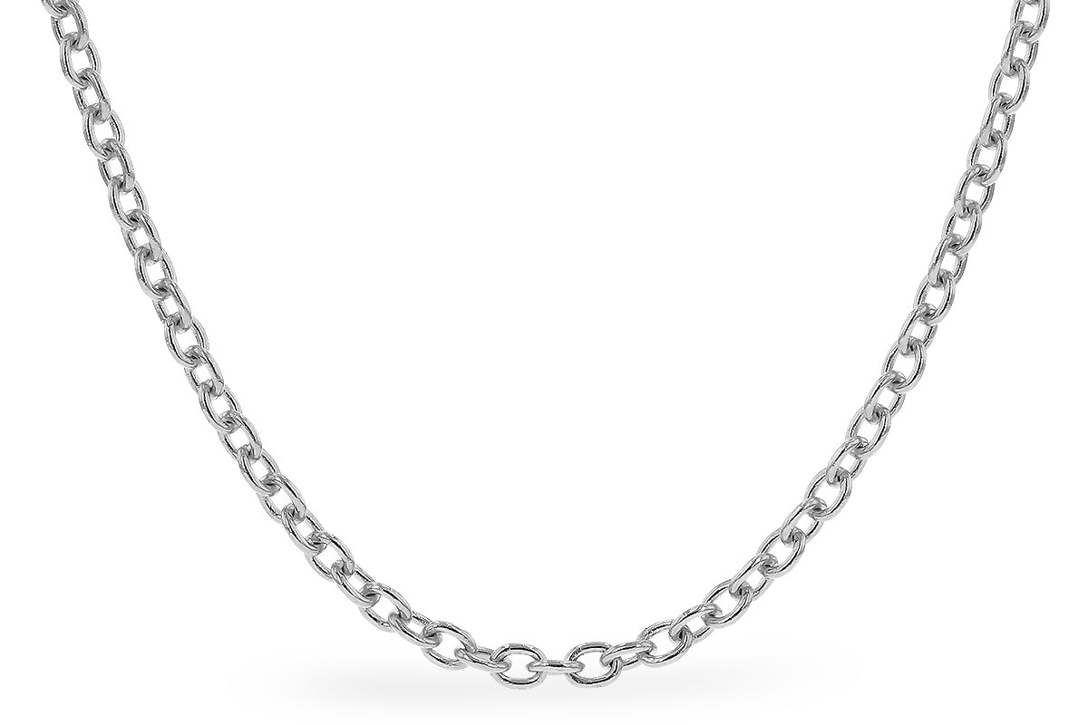 D283-42852: CABLE CHAIN (1.3MM, 14KT, 18IN, LOBSTER CLASP)
