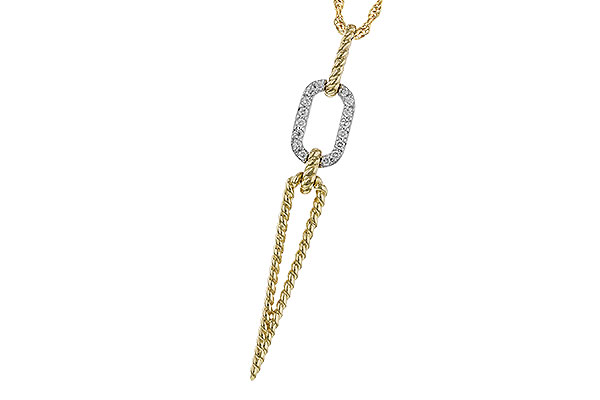 D284-29216: NECKLACE .14 TW