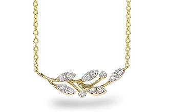 D284-30097: NECKLACE .32 TW (18")