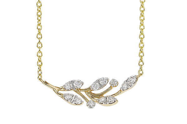 D284-30097: NECKLACE .32 TW (18")