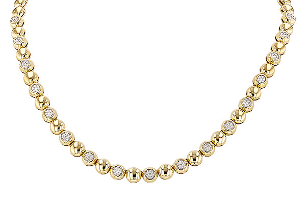 D284-31997: NECKLACE .87 TW (17")