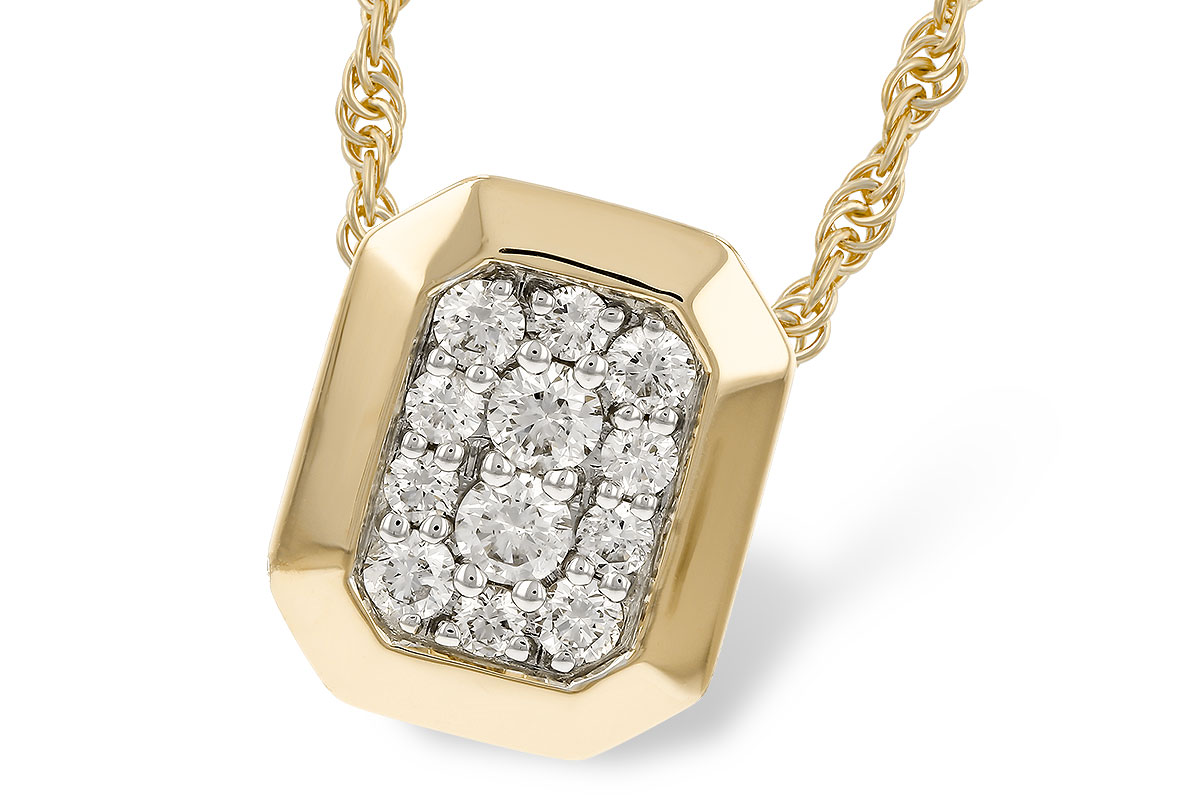 D284-33743: NECKLACE .25 TW