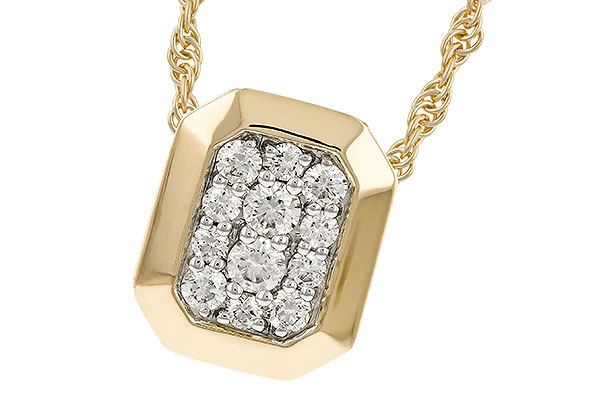 D284-33743: NECKLACE .25 TW