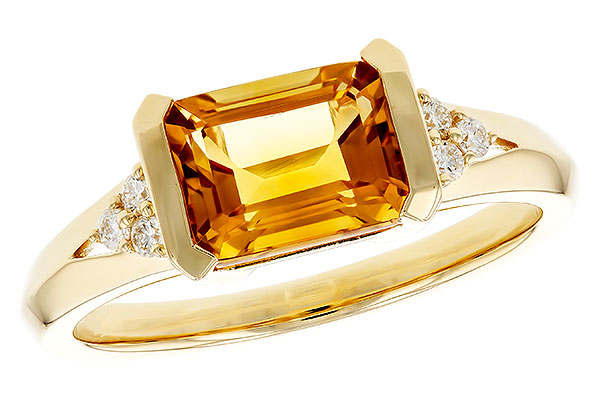 D284-33761: LDS RG 1.46 CITRINE 1.55 TGW (8x6MM CIT)