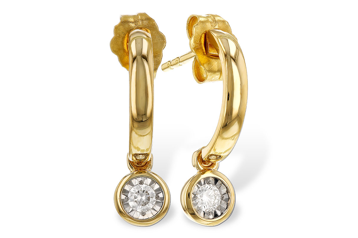 D284-33779: EARRINGS .10 TW