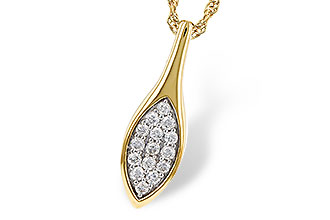 D284-33816: NECKLACE .20 TW