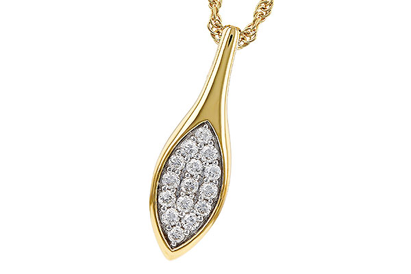 D284-33816: NECKLACE .20 TW