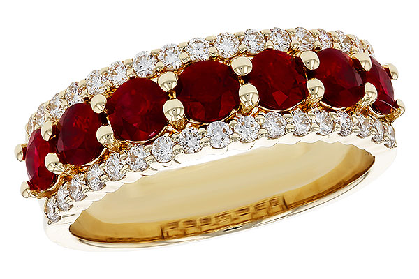 D285-18316: M197-93806 W/RUBY 1.26 TW RUBY 1.70 TGW