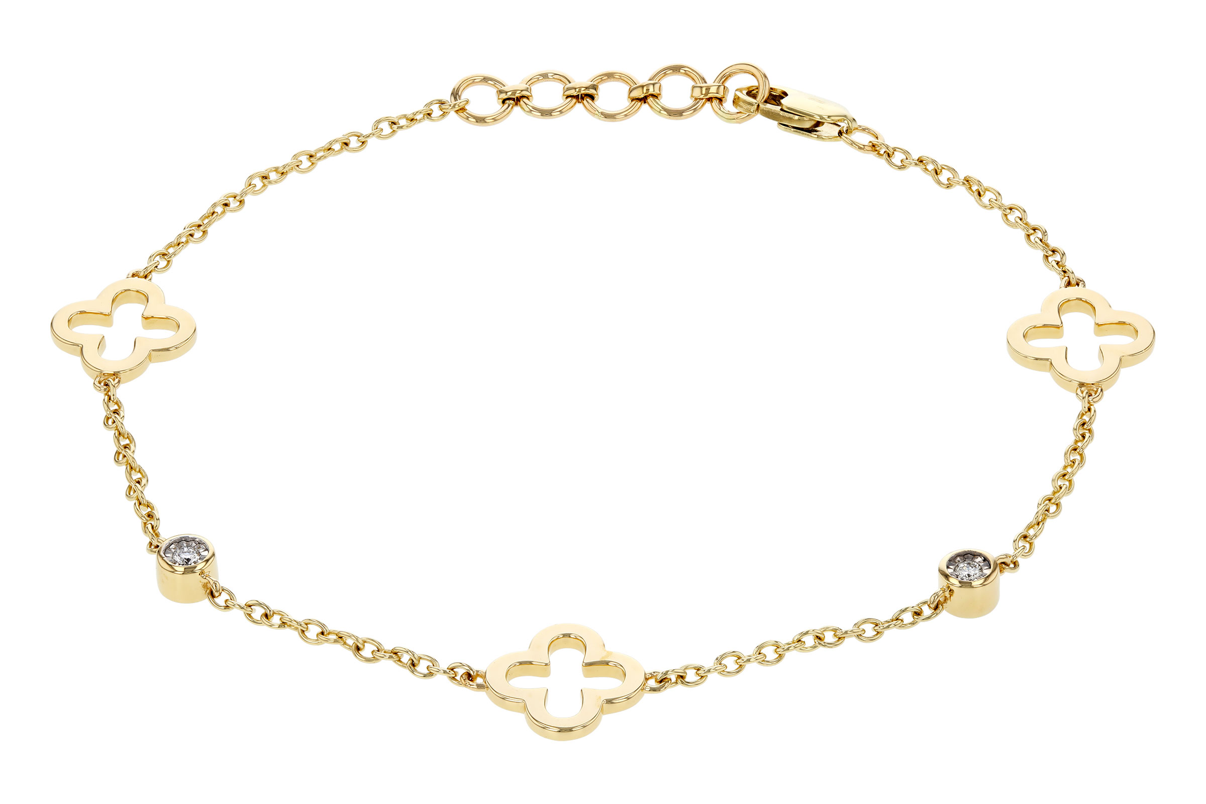 D285-19234: BRACELET .06 TW (7.25")