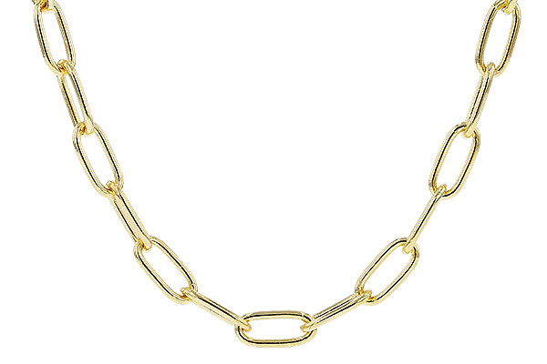 E284-27370: PAPERCLIP SM (16", 2.40MM, 14KT, LOBSTER CLASP)