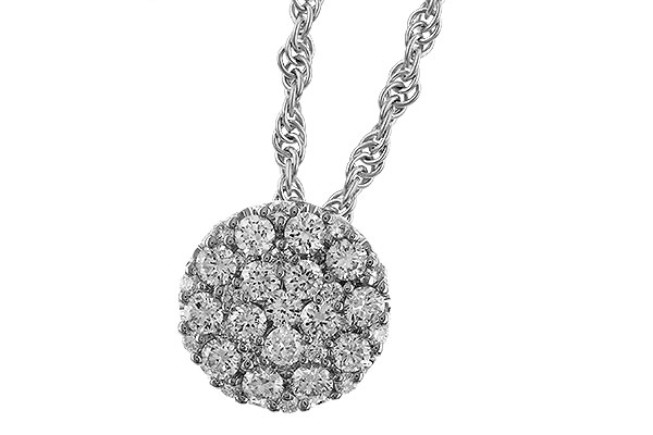 E284-30097: NECKLACE .25 TW