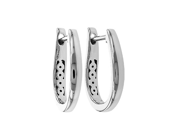 E284-32888: GOLD EARRINGS (15MM)