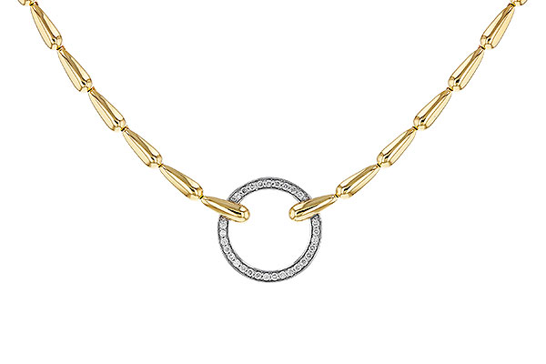 E284-35588: NECKLACE .33 TW (17")