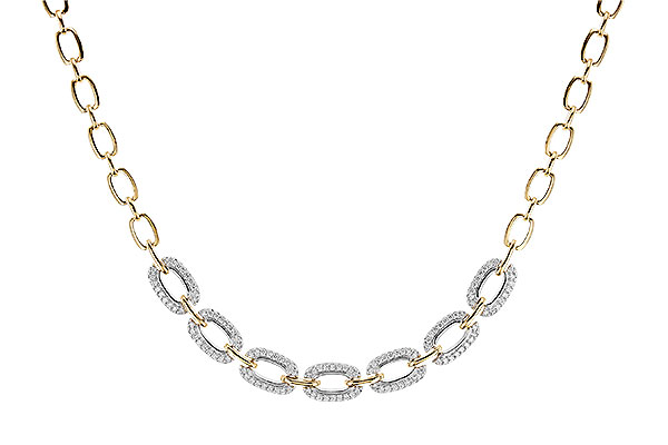 F283-37388: NECKLACE 1.95 TW (17 INCHES)
