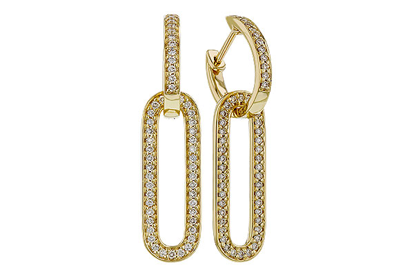 F284-30179: EARRINGS .54 TW