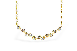 F284-34679: NECKLACE .25 TW (18")