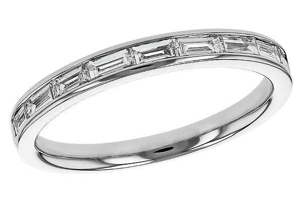 F285-18288: LDS DIA WED RG .44 TW BAGUETTES