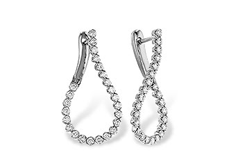 G284-33779: EARRINGS 1.00 TW