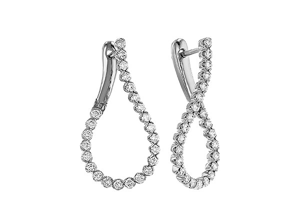 G284-33779: EARRINGS 1.00 TW