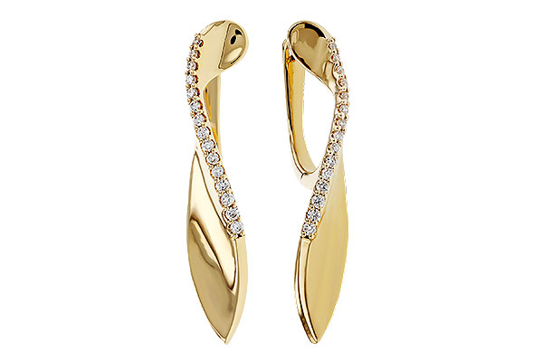 G284-34670: EARRINGS .18 TW