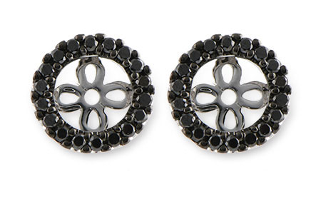 H197-91924: EARRING JACKETS .25 TW (FOR 0.75-1.00 CT TW STUDS)