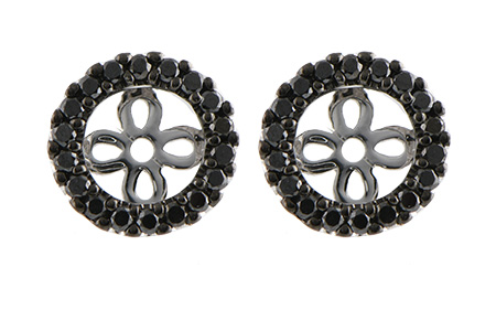 H197-91924: EARRING JACKETS .25 TW (FOR 0.75-1.00 CT TW STUDS)