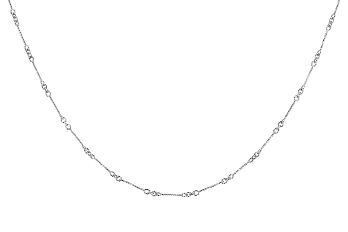 H283-41988: TWIST CHAIN (8IN, 0.8MM, 14KT, LOBSTER CLASP)
