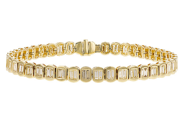 H284-27433: BRACELET 2.30 TW BAGUETTE (7")